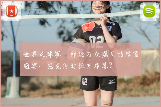 世界足球赛:那场万众瞩目的绿茵盛宴,究竟何时拉开序幕?